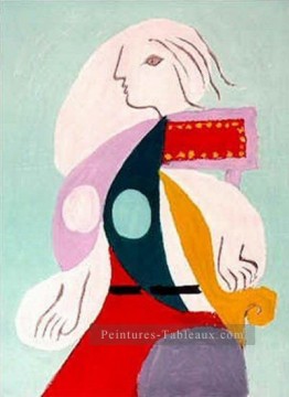 Portrait Marie Thérèse Walter 1939 cubisme Pablo Picasso Peinture à l'huile